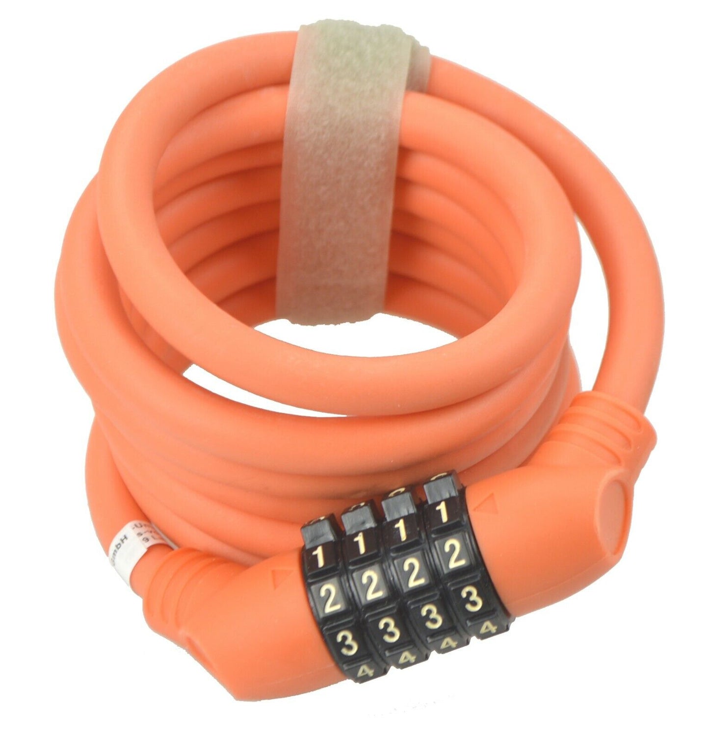 Profex Zahlen Spiralschlossl Kabelschloss 180cm 65873