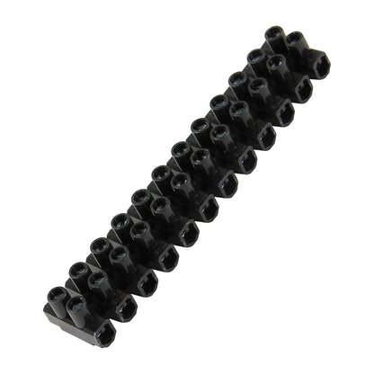 REV Ritter Lüsterklemme 2.5 qmm, 10 x 12-polig, schwarz
