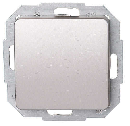 Kopp Milano Taster Unterputz Silber Schaltereinsatz mit Wippe 619320083
