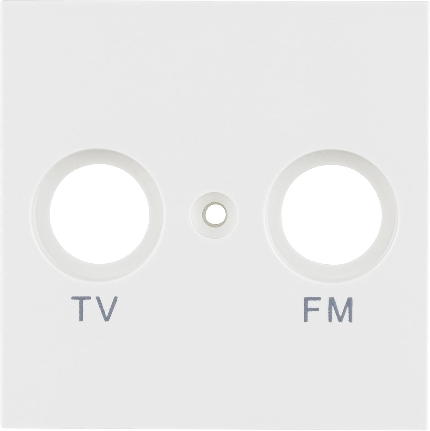 REV Matrix, Abdeckung für Antennendose (TV/RF), weiß-matt