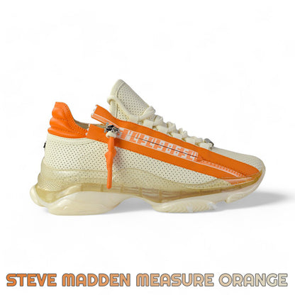 Steve Madden Damen Sneaker Measure Orange Multi