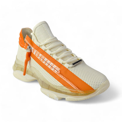 Steve Madden Damen Sneaker Measure Orange Multi