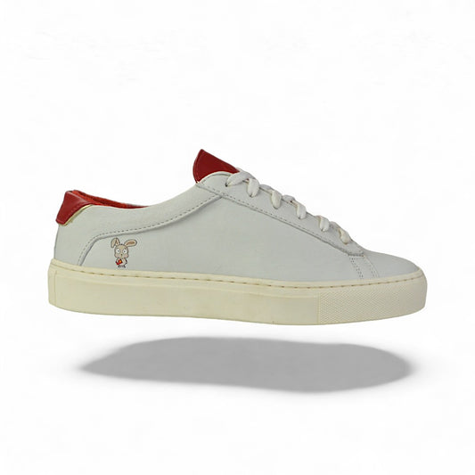 KOIO Damen Sneaker Rabbit White on Creme, Gr. 35