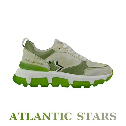 Atlantic Stars Damen Sneaker Grün Gr: 37 EU