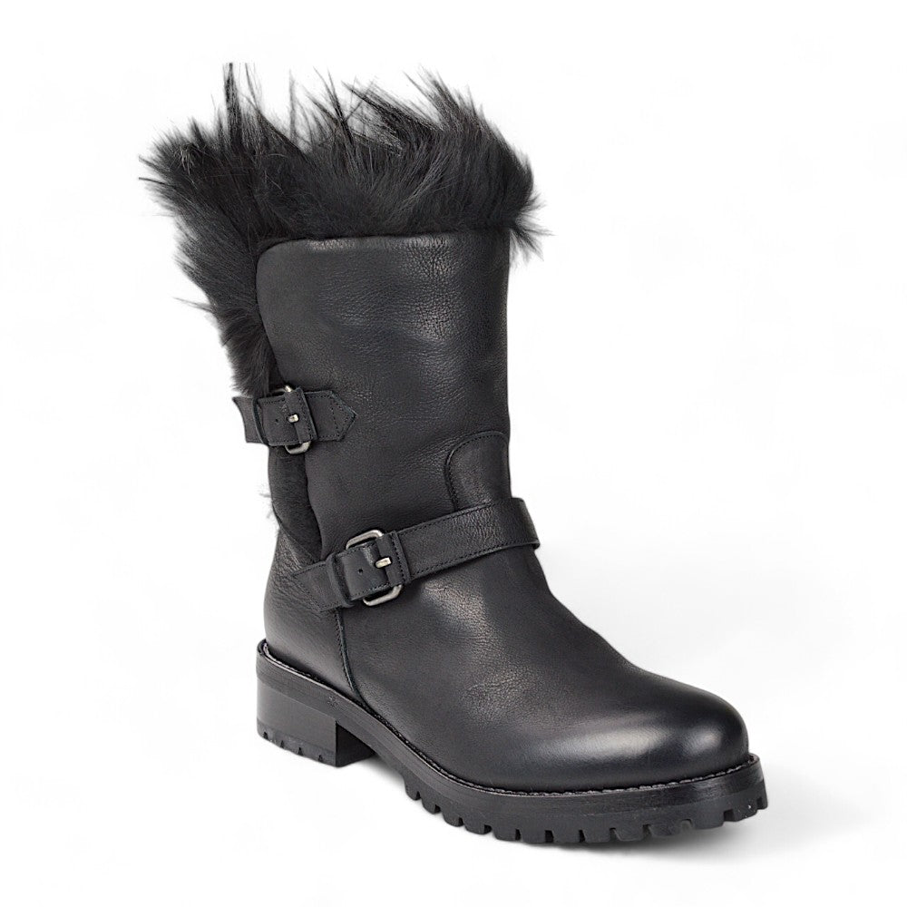 Sartore Cairo Nero Damen Stiefel, Schwarz,