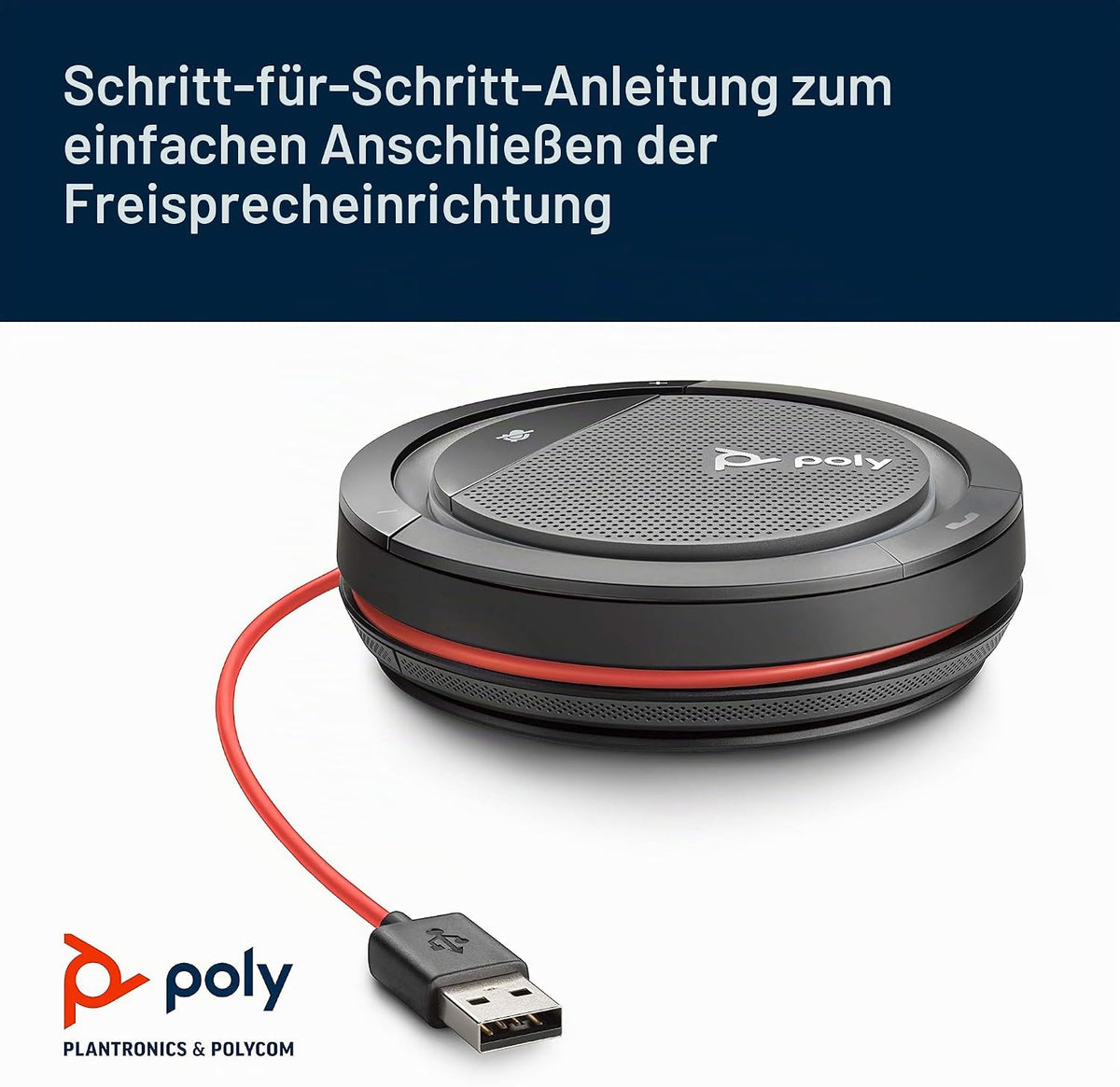 Plantronics Calisto 3200 USB Konferenzlautsprecher Speakerphone