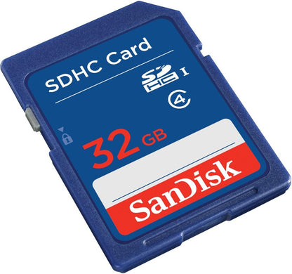 SanDisk SDHC 32GB Speicherkarte SD Karte 32 GB für Kamera Foto Video