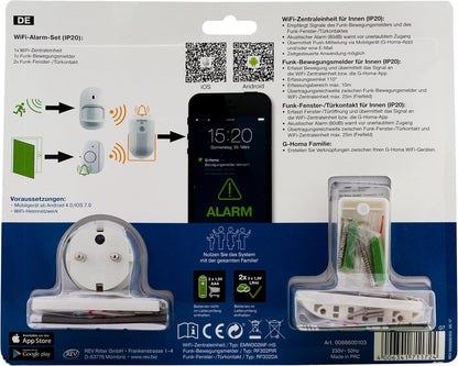 Rev Ritter, G-Homa WiFi-Alarm-Set