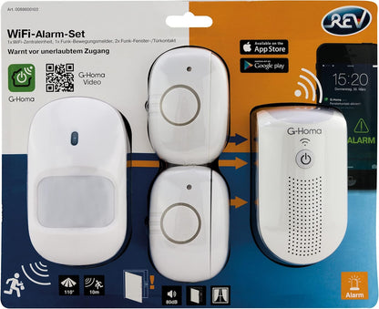 Rev Ritter, G-Homa WiFi-Alarm-Set