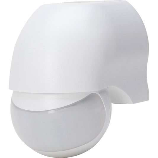 Kopp InfraControl R 180° AP IP44, Infrarot-Schalter, 220-240VAC, 50/60Hz, Kugelform, Erfassungsbereich: 12m, Zeiteinstellung: 5sec-7min, Dämmerungssensor, 823817016