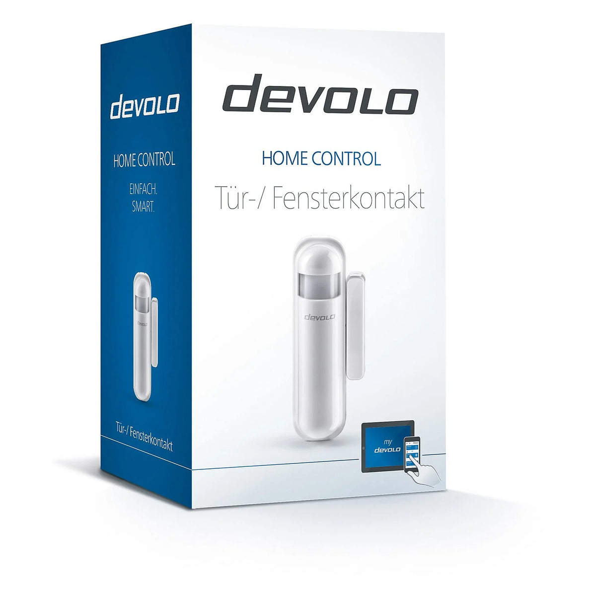 devolo 9355 Home Control Tür-/Fensterkontakt Z-Wave Sensor Weiß
