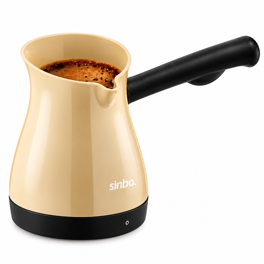Sinbo SCM 2951 Elektrische Kaffeemaschine Türkischer Kaffee 400ml Beige