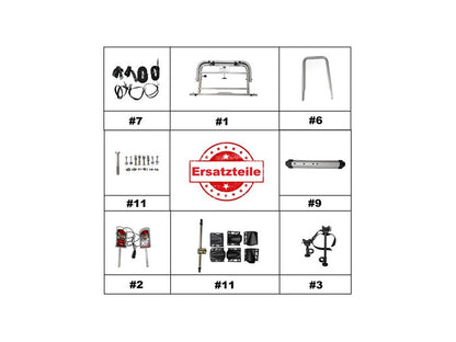 Fahrradträger JAMO 11449R Ersatzteile