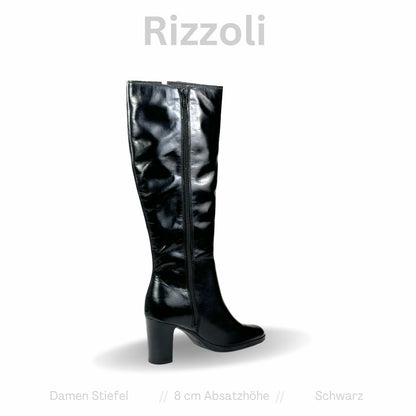 Rizzoli Damen Stiefel Schwarz Gr: 37 EU