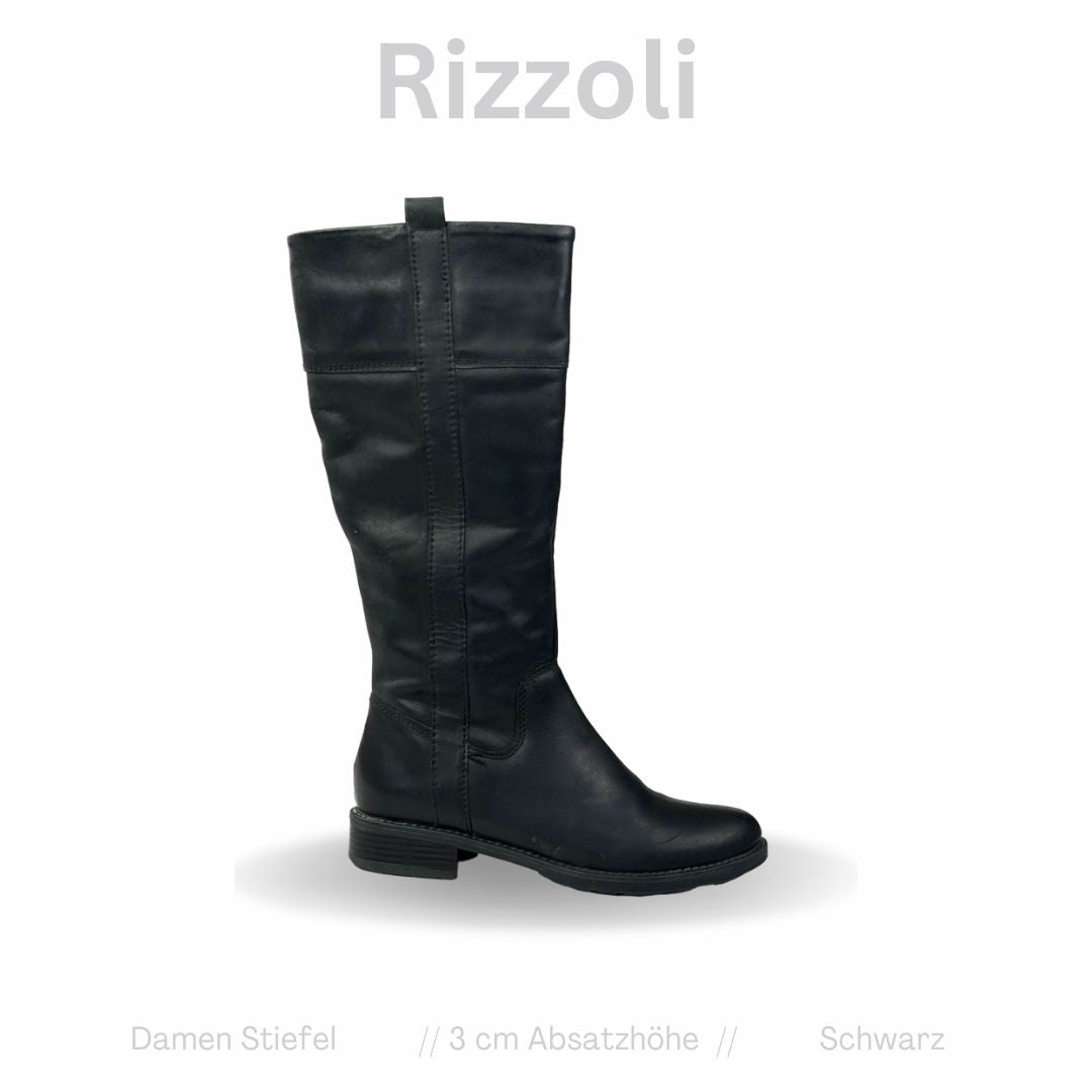 Rizzoli Damen Stiefel Schwarz Gr: 36