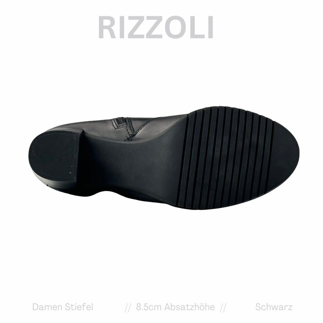 Rizzoli Damen Stiefel Italy Schwarz Gr:37 EU