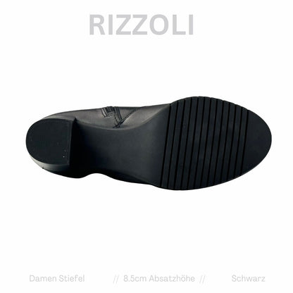 Rizzoli Damen Stiefel Italy Schwarz Gr:37 EU