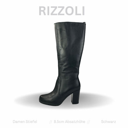 Rizzoli Damen Stiefel Italy Schwarz Gr:37 EU