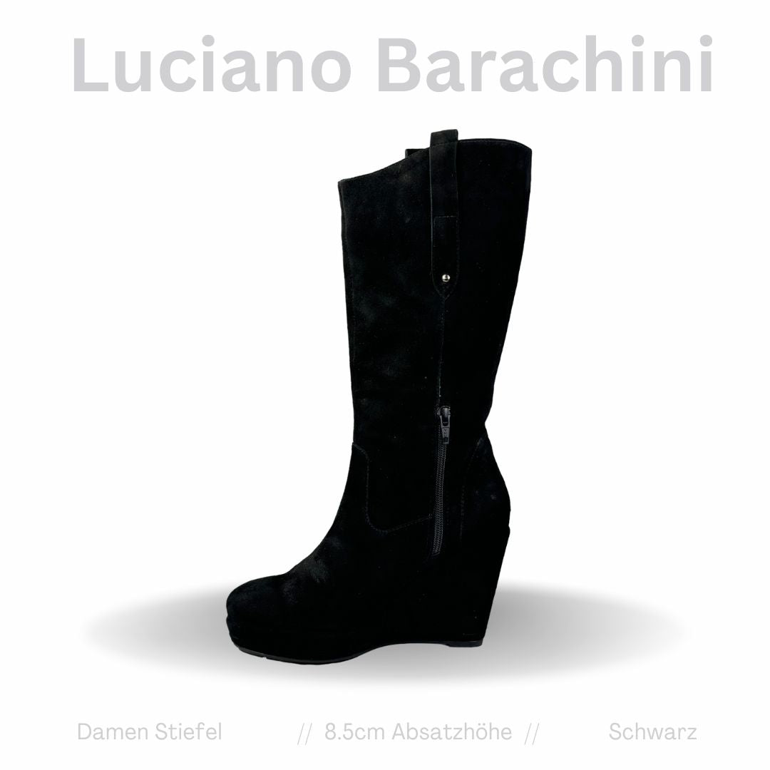 Luciano Barachini Damen Stiefel Schwarz