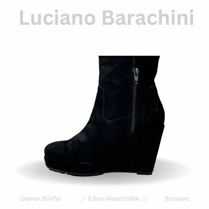 Luciano Barachini Damen Stiefel Schwarz