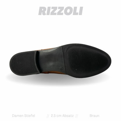 Rizzoli Damen Stiefel Braun 39 EU