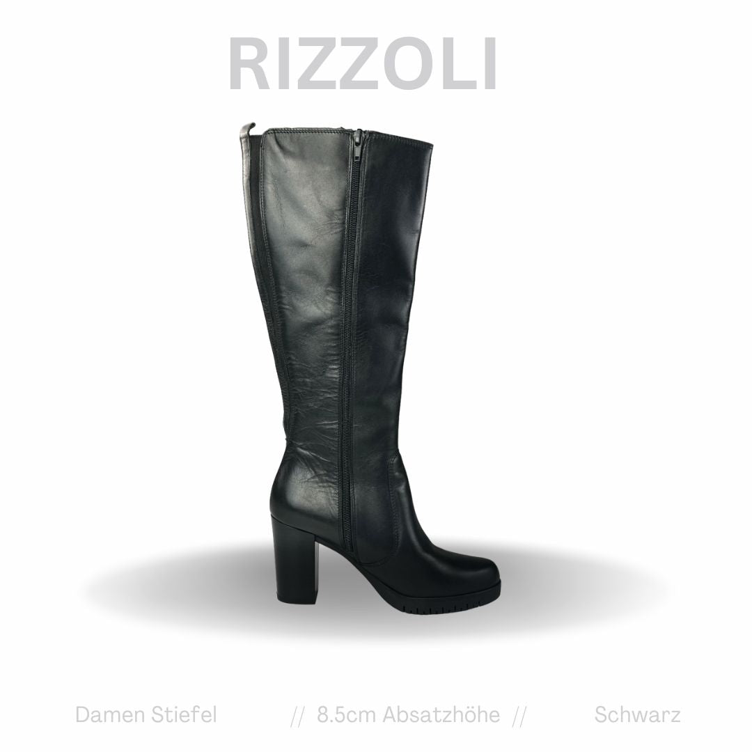 Rizzoli Damen Stiefel Italy Schwarz Gr:37 EU