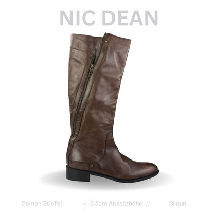 Nic Dean Italy Damen Stiefel Braun