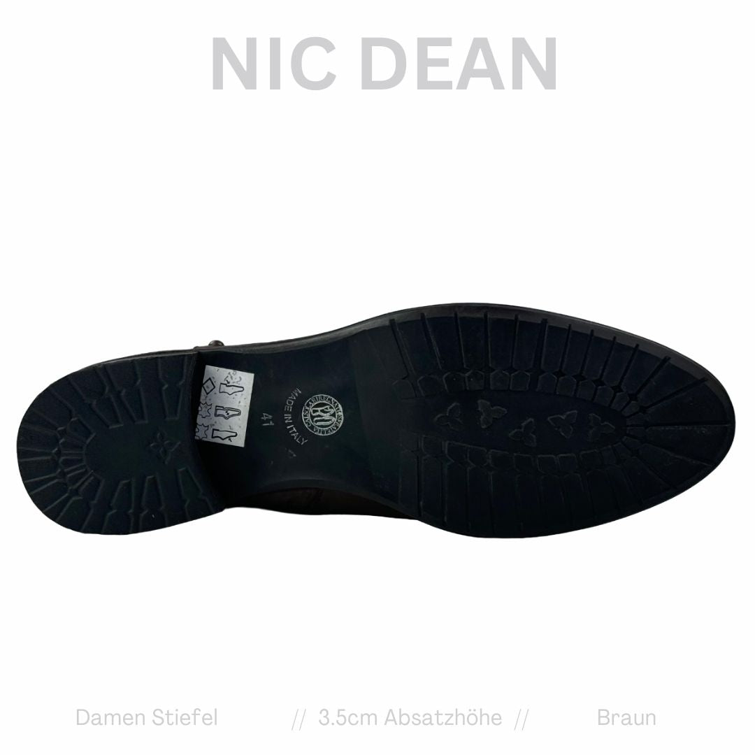 Nic Dean Italy Damen Stiefel Braun