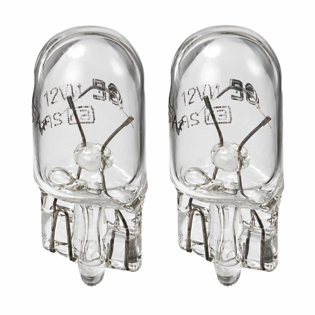 Philips W5W Vision 12V 5W Autolampe Glassockel 12961B2, 2 Stück
