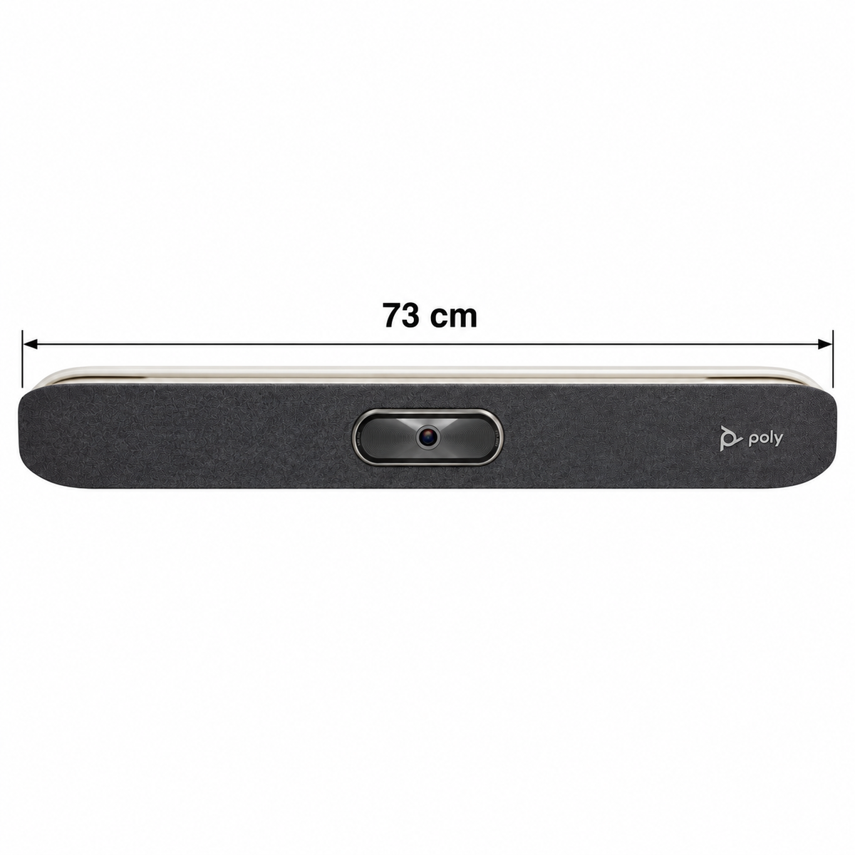 Poly Studio X50 4K Videokonferenzsystem mit TC8 Touch Controller