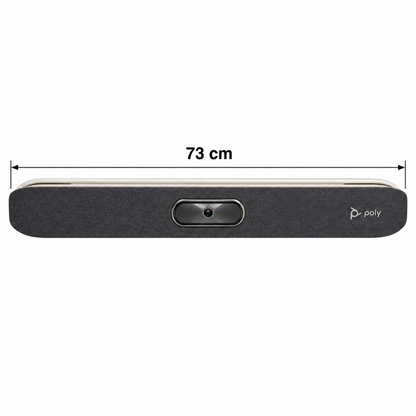 Poly Studio X50 4K Videokonferenzsystem mit TC8 Touch Controller