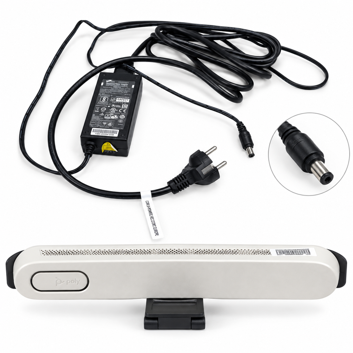 Poly Studio X30 4K Videokonferenzsystem mit Touch Monitor
