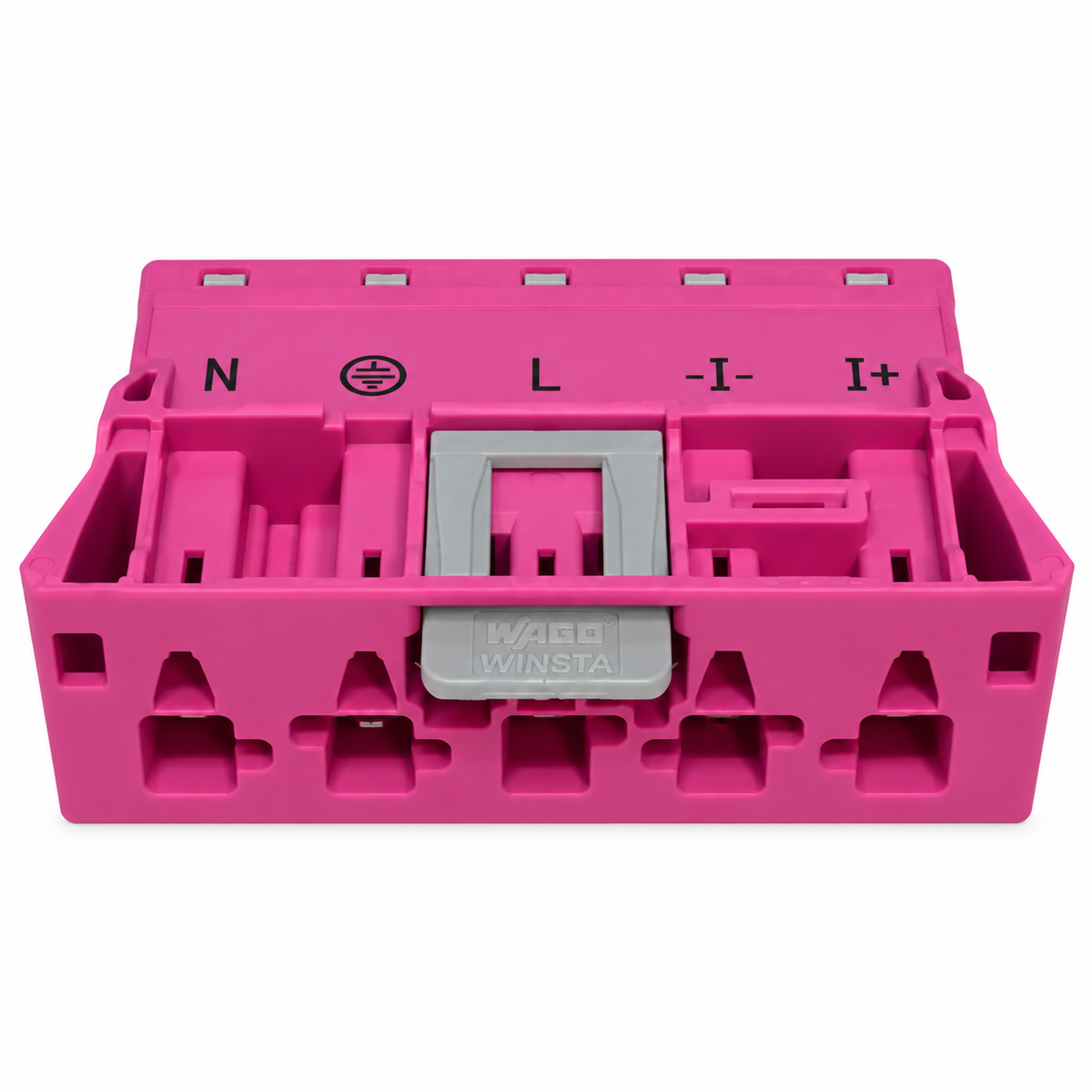 WAGO 770-795/080-000 Steckverbinder 5-polig Pink WINSTA MIDI