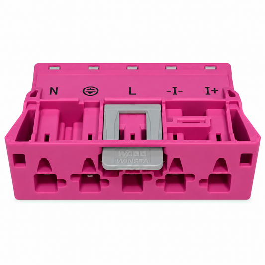 WAGO 770-795/080-000 Steckverbinder 5-polig Pink WINSTA MIDI