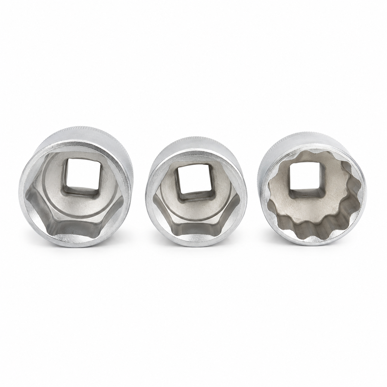 Stecknuss 1/2" Zwölfkant/Sechskant 26/29 mm matt/glänzend Steckschlüsseleinsatz