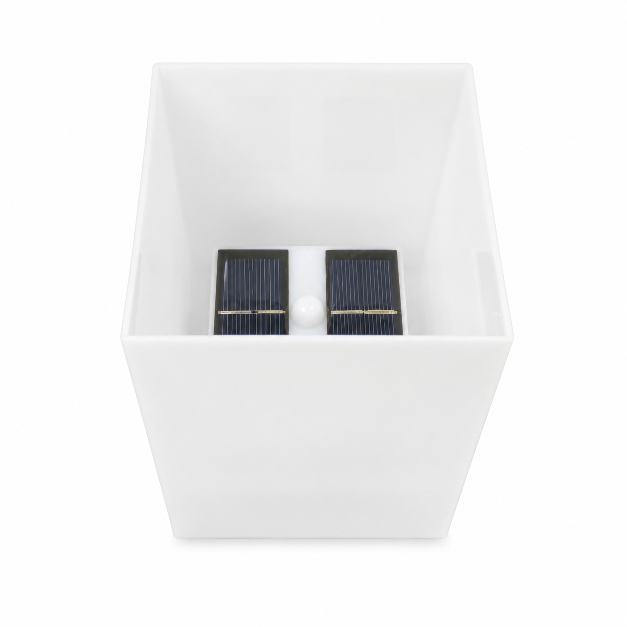 Livarno Lux LED-Solarleuchte Z32102A IP44 mit Flammeneffekt Weiß
