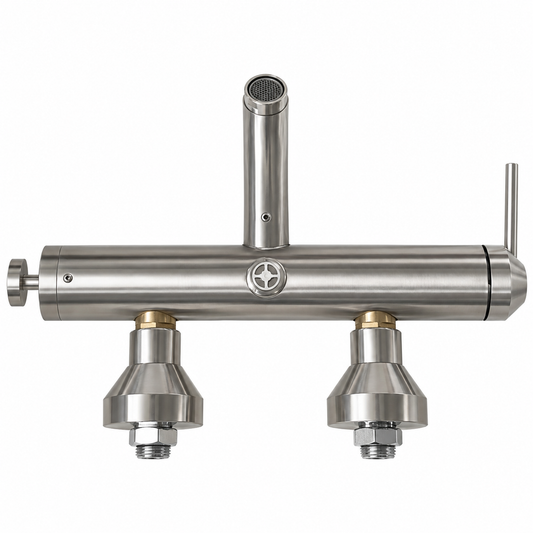 HANSA HANACHRONO Attrappe 5281 2103 960008 Edelstahl Armatur Bad