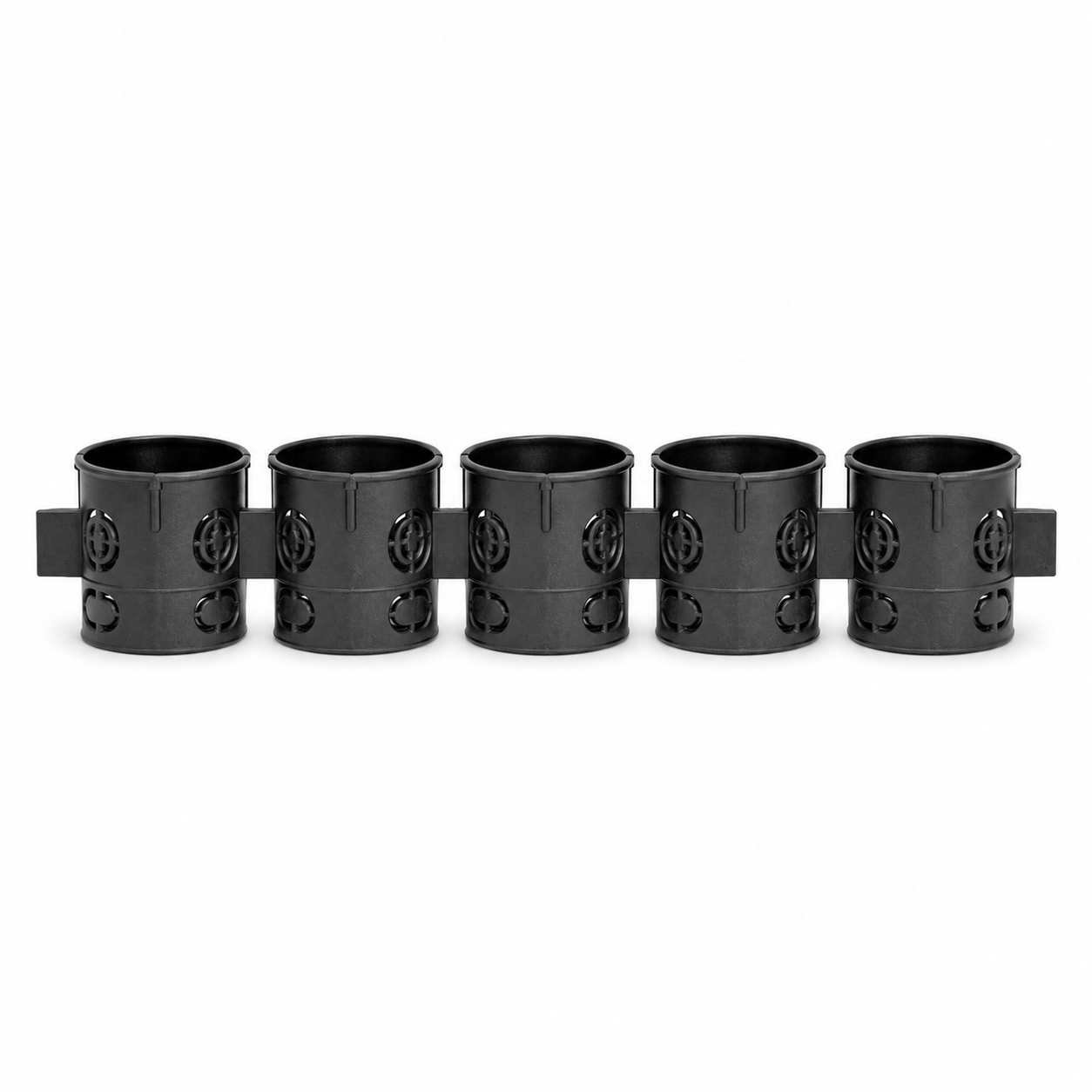 REV Unterputz-Schalterdose Ø 60 × 61 mm Schwarz IP20 Verbindungsdose 5 Stück