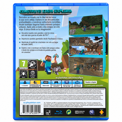 Minecraft PS4 PlayStation 4 Spiel PAL English Version
