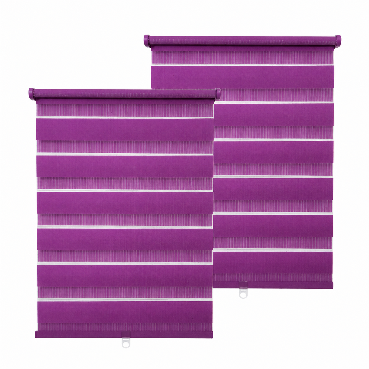 Day & Night Gardine Doppelrollo Zebra Rollo Klemmfix Fensterrollo Sichtschutz