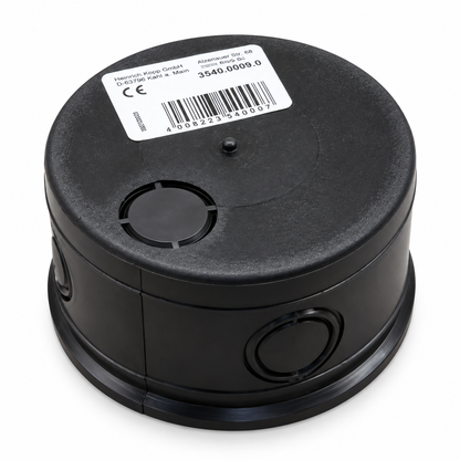 Kopp IKSD 80 Abzweigdose Ø80 mm Schwarz Unterputz 3540.0000.8
