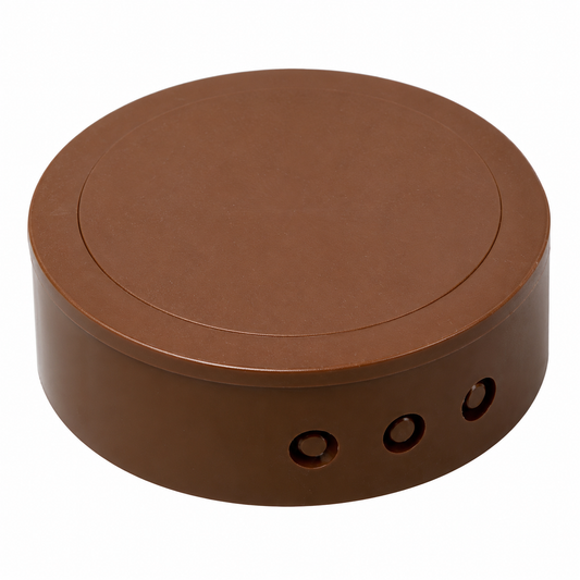 Kopp Abzweig-Baldachin Deckendose Braun Ø80 mm 3540.0009.0