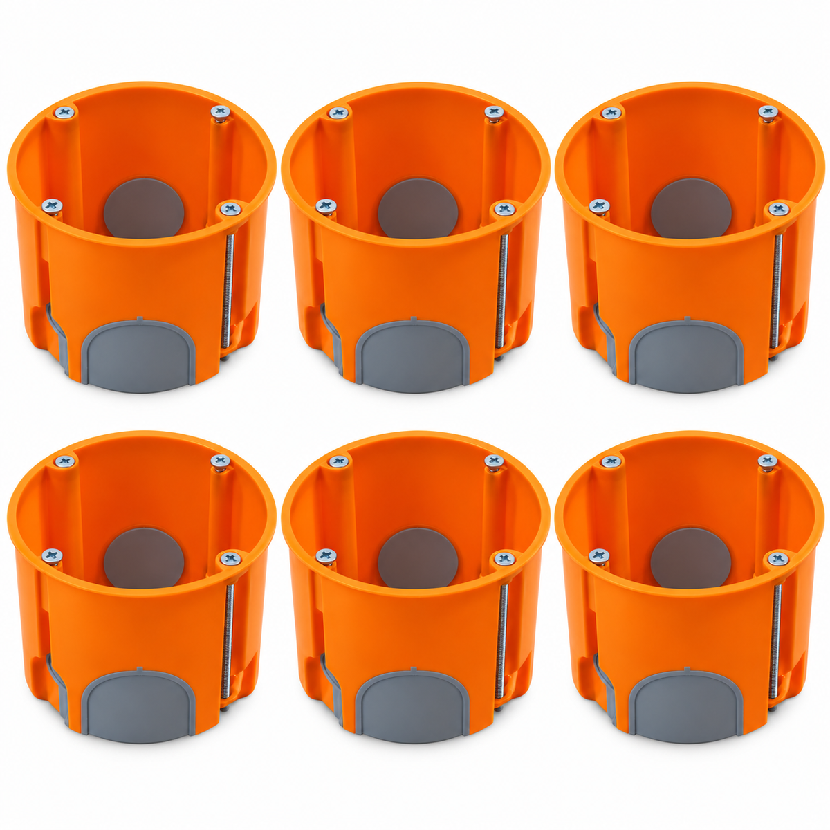 6x Kopp Hohlwandschalterdose Ø68 mm 62 mm IP30 Winddicht 348601004
