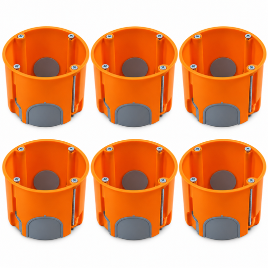 Kopp Hohlwandschalterdose Ø68 mm 62 mm IP30 Winddicht 348601004 6 Stück