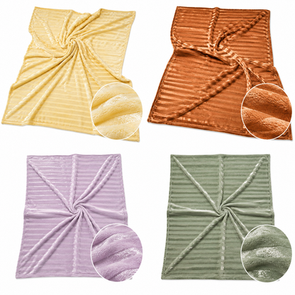 Mikronesse Cashma Plüsch Shiny Decke 170 x 220 cm Kuscheldecke Farbwahl