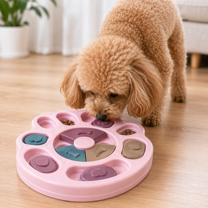 Romeo Intelligenzspielzeug für Hunde Interaktiver Futterspender & Leckerli-Spiel Denkspiel Hund