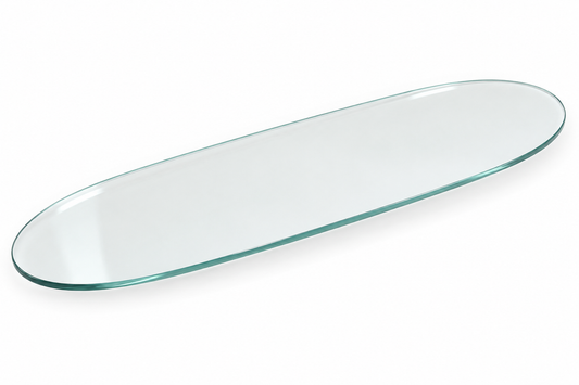 CONSTANCA-NOVA Ablageplatte Glas klar 450 / 650 mm Badablage Ersatzglas