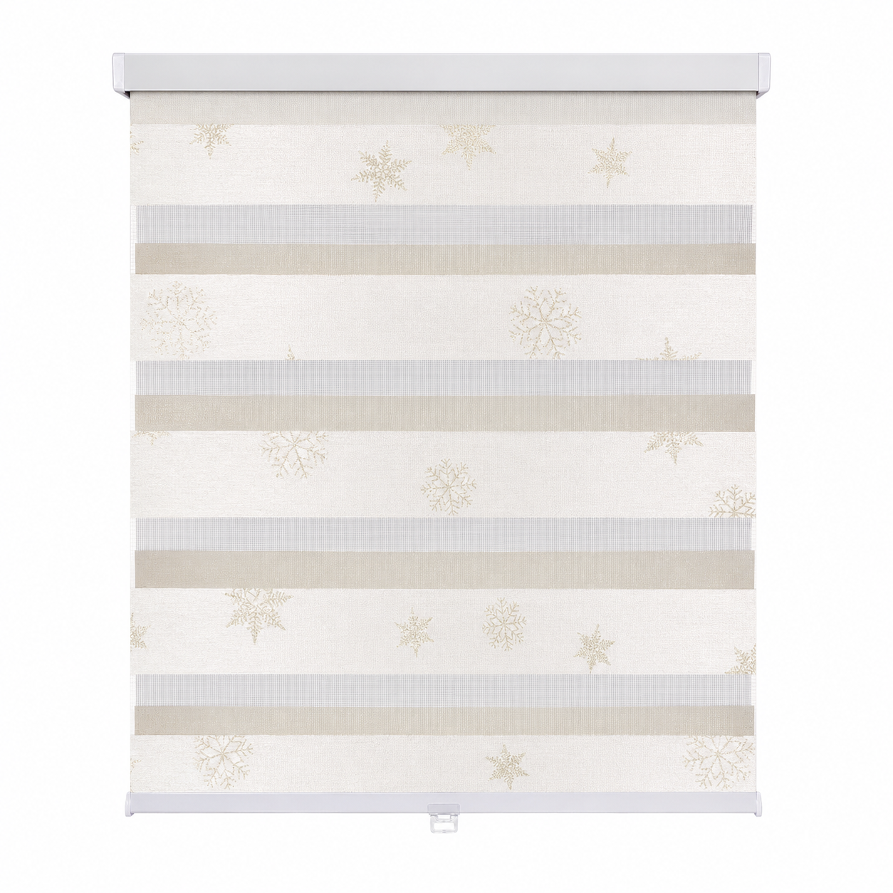 CleverFix Klemmfix Doppelrollo 70x150 cm Weiß Sichtschutz Rollo