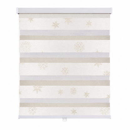 CleverFix Klemmfix Doppelrollo 70x150 cm Weiß Sichtschutz Rollo