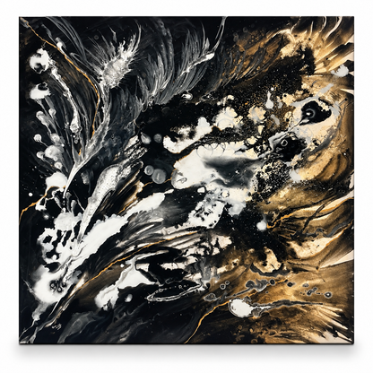 Abstrakte Gemälde Handgemalt 190 cm Wandbild Kunst verschiedene Motive